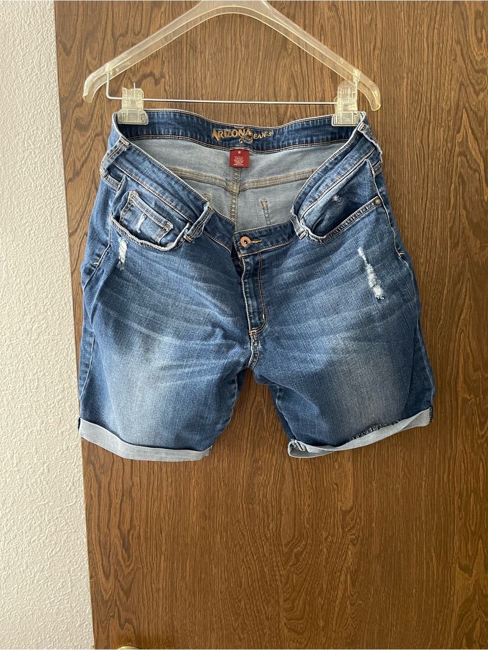 Men's Blue Denim Shorts